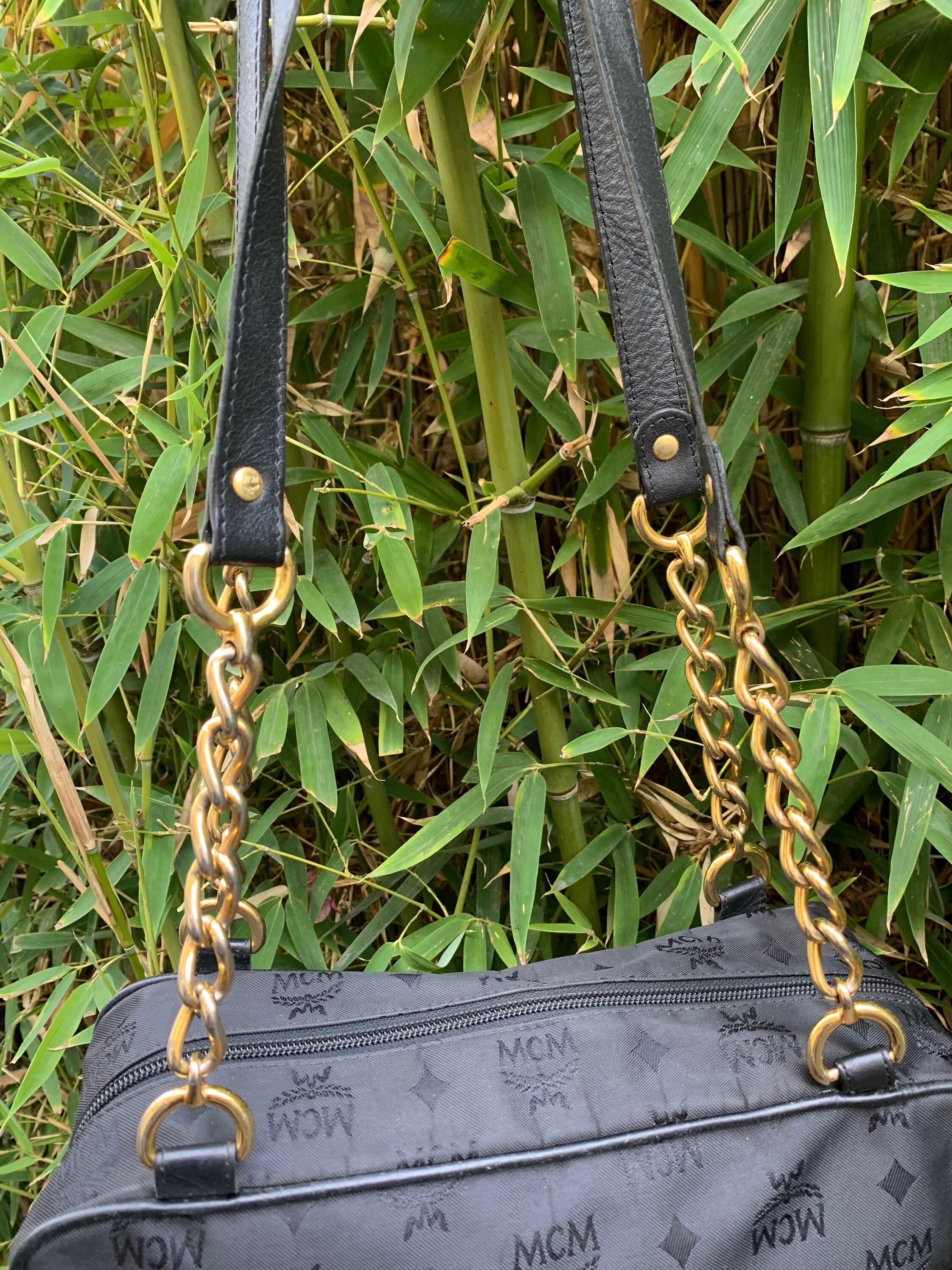 ヴィンテージ MCM マイケル・クローマー ハンドメイド ブラック 