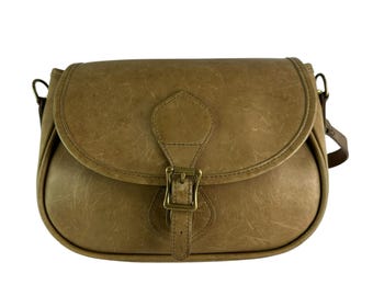 Genuine Vintage COACH 6347 Tan Crossbody Shoulder Bag Logo Year