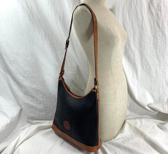 Dooney Bourke All Weather Leather Brown Sling Bag