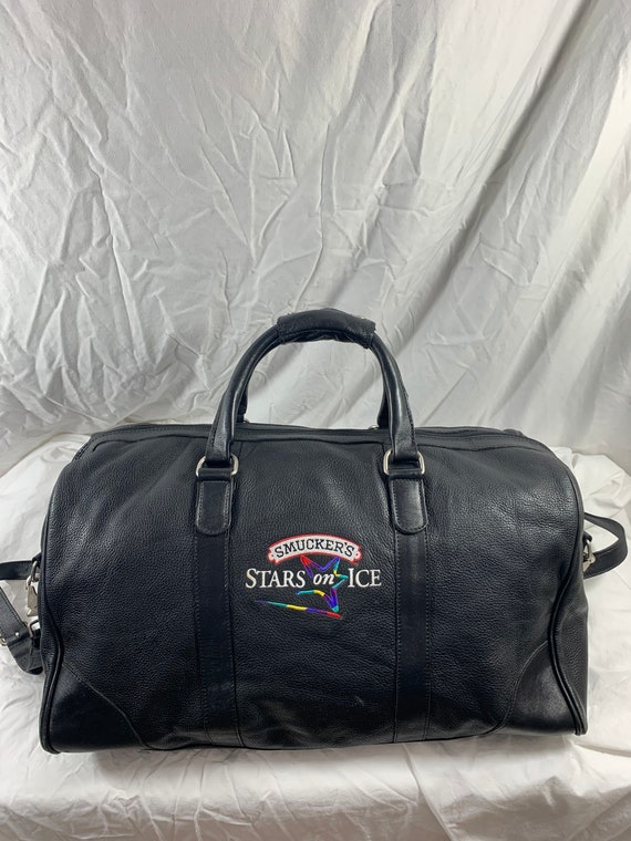 Amazing genuine vintage ROOTS Canada black leather