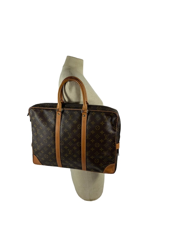 本物※【LOUIS VUITTON】 モノグラムブリーフケース