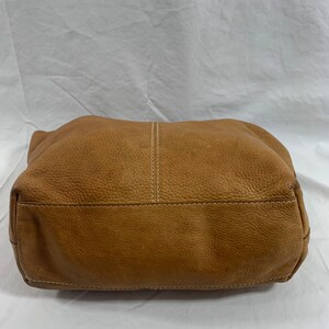 Genuine Vintage LUCKY Tan Leather Shoulder Bag Two Tone - Etsy