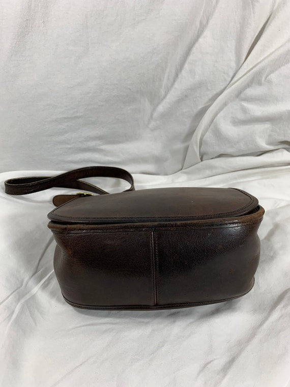 Genuine vintage COACH Leatherware brown leather f… - image 7