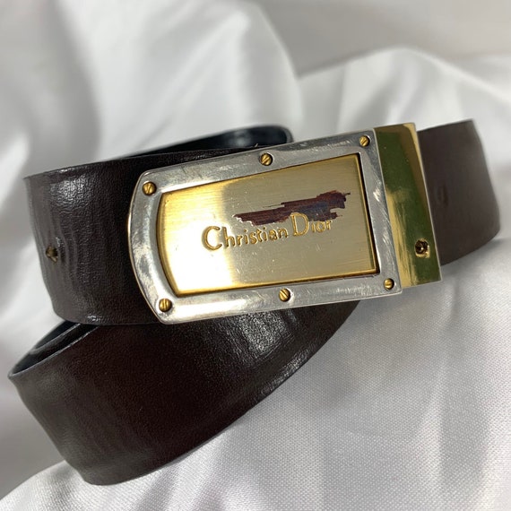 90s クリスチャンディオール ベルト レザー 本革 ブラック ゴールド Amazon | [クリスチャンディオール] ベルト Saddle 20mm レザー