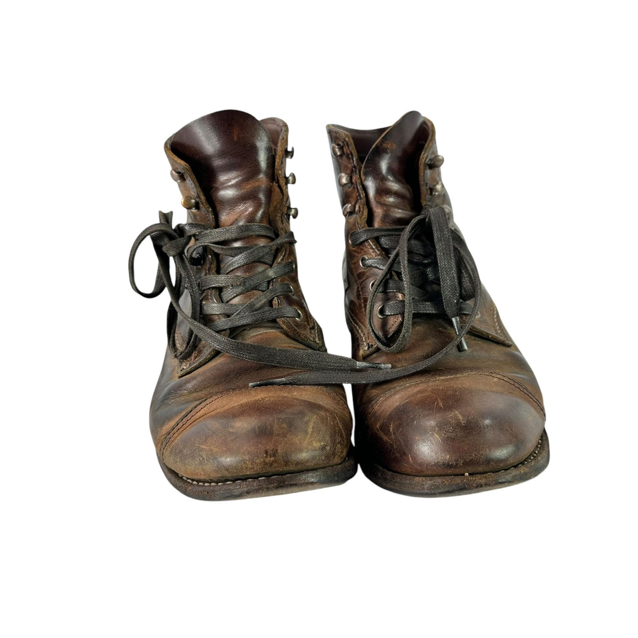 Wolverine 1000 Miles Men\'s Boots Plain Toe Original Boots Lace up Biker Combat 8 Amazon.com | Wolverine Men main image 3