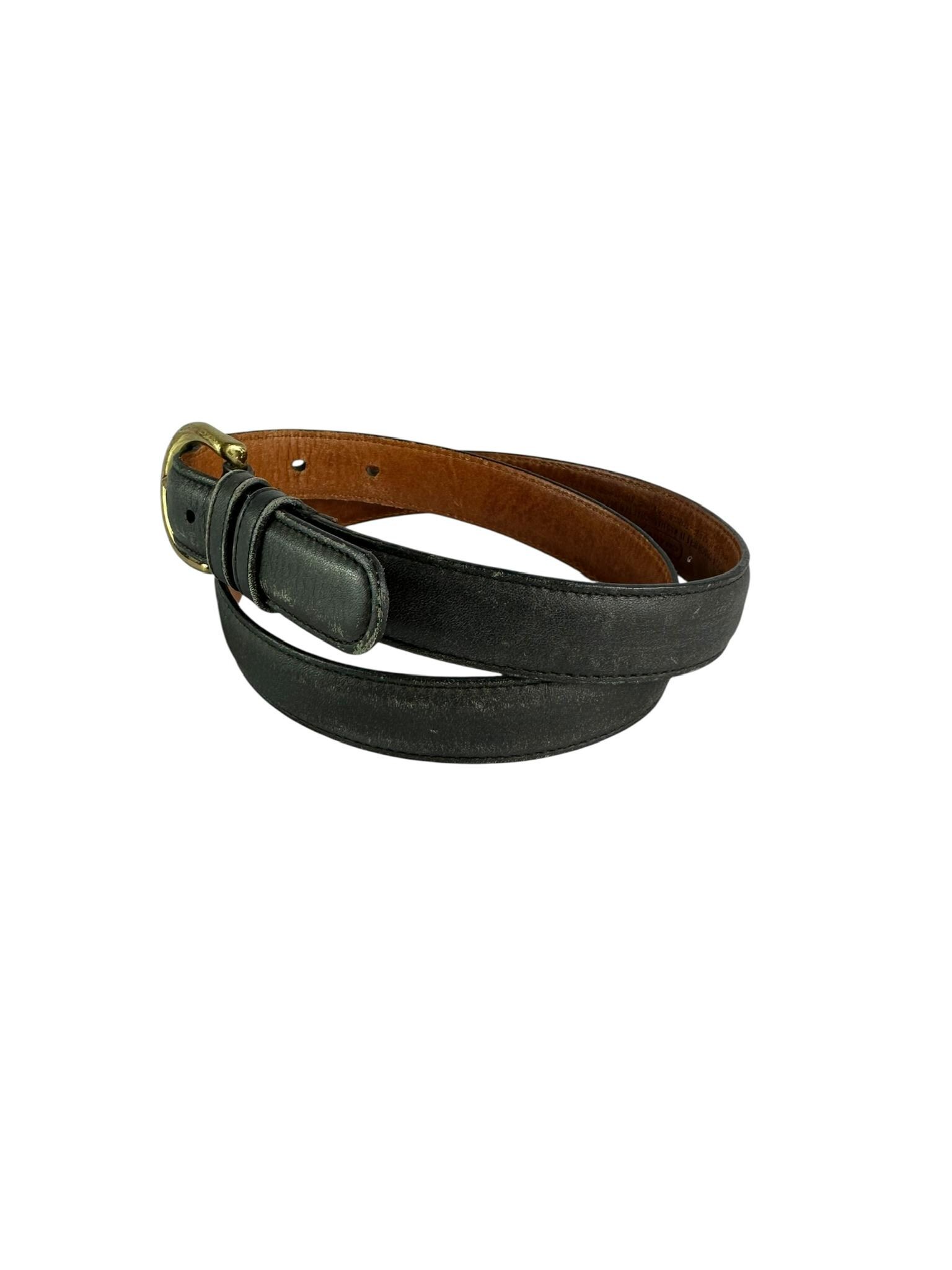 EUC Vintage Coach 8400 Black Leather Business Casual Prepp Everyday Belt SZ L Vintage COACH 8400 Black Leather Belt for Women Size M - Etsy main image 2