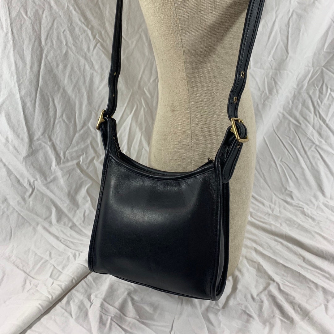 Genuine Vintage COACH 9997 Legacy Black Leather Shoulder Bag - Etsy