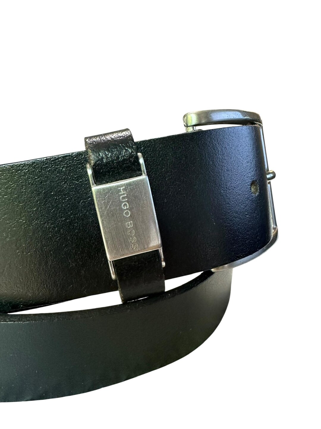 hugo boss leather belt