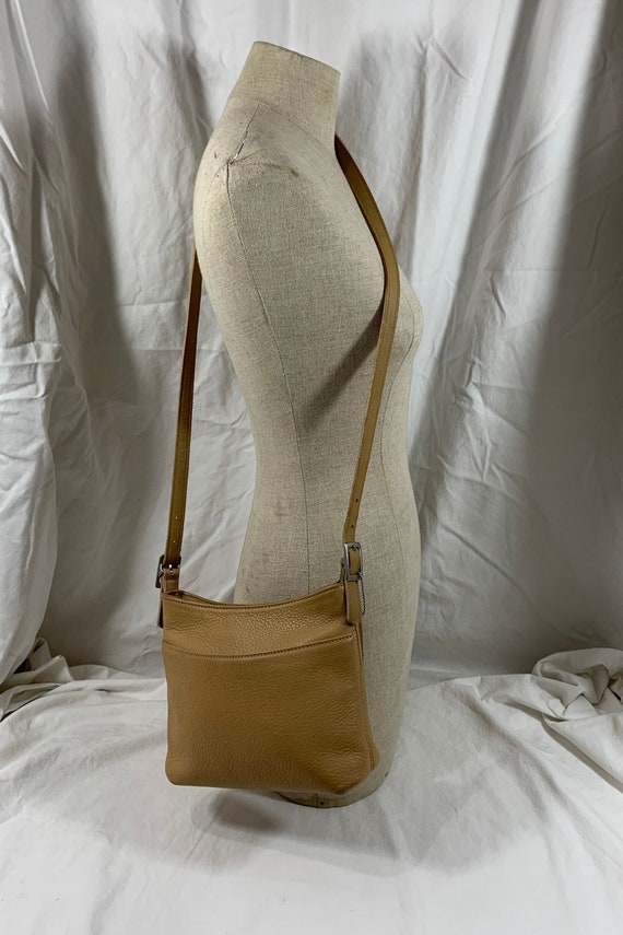 Genuine vintage COACH  Hudson pebbled tan leather 