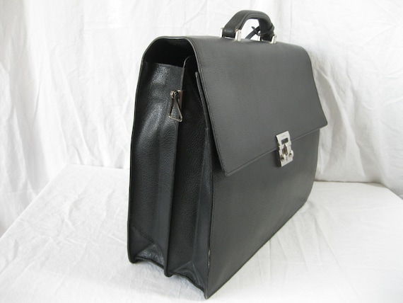 Ferragamo mens clearance briefcase