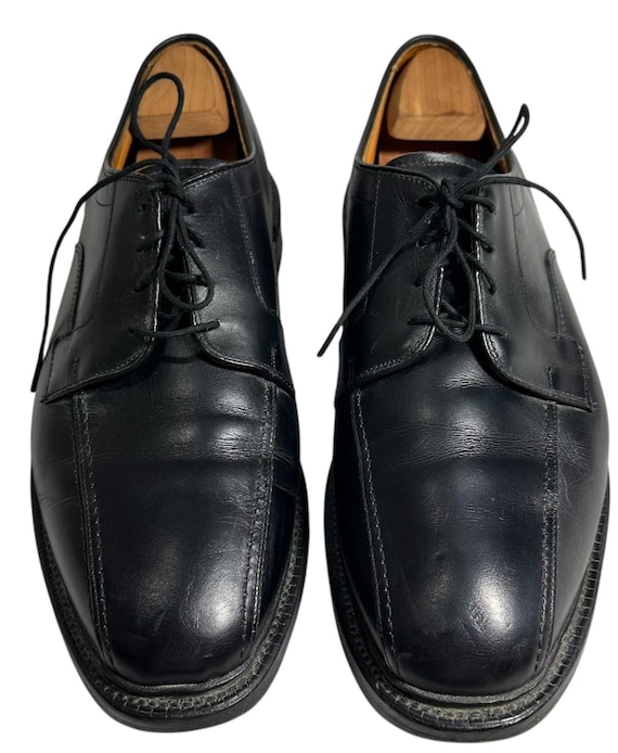 ALLEN EDMONDS Black Leather Dress Shoes Men display picture 3