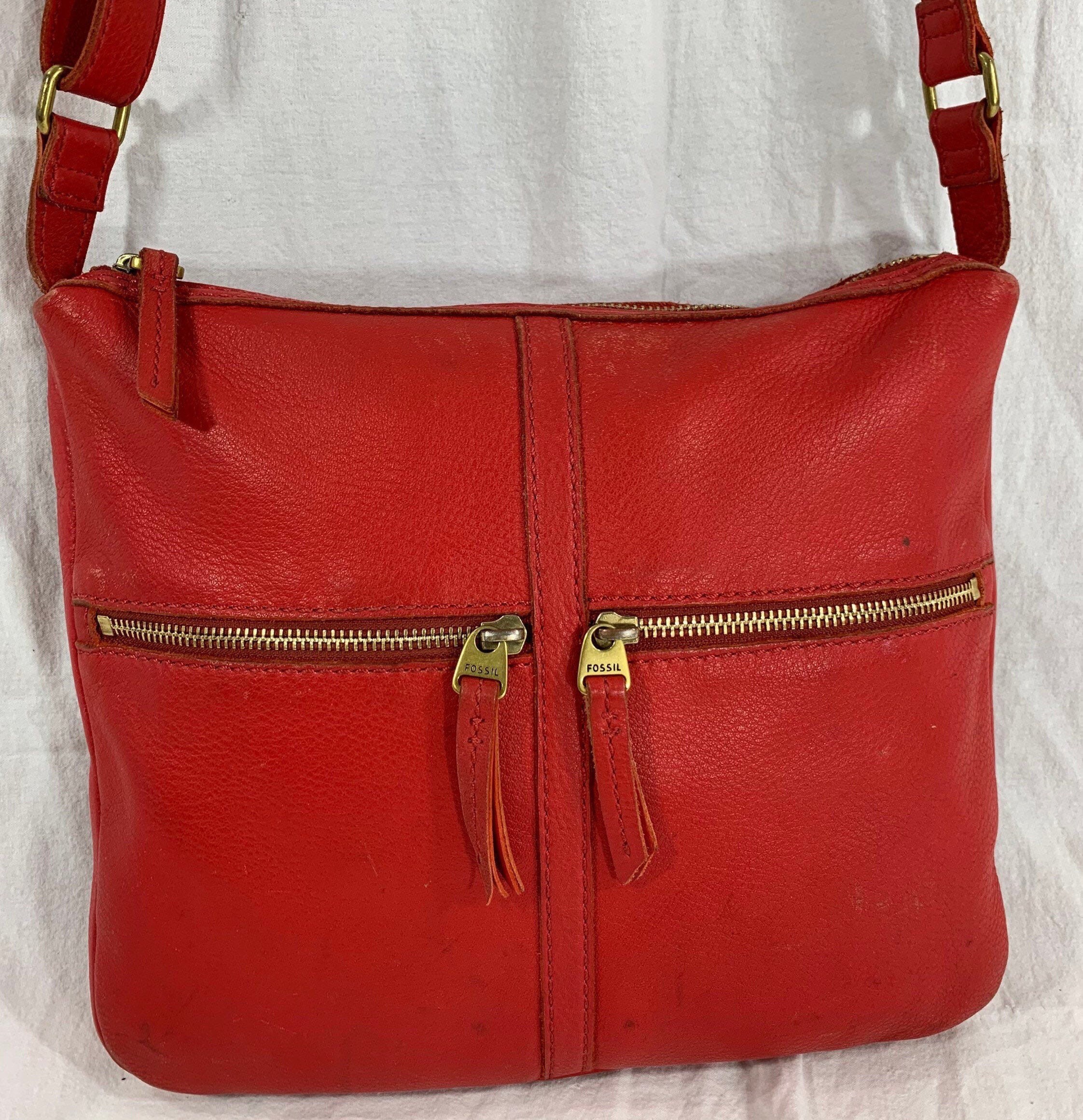 Leather Cross Body Shoulder Bag 