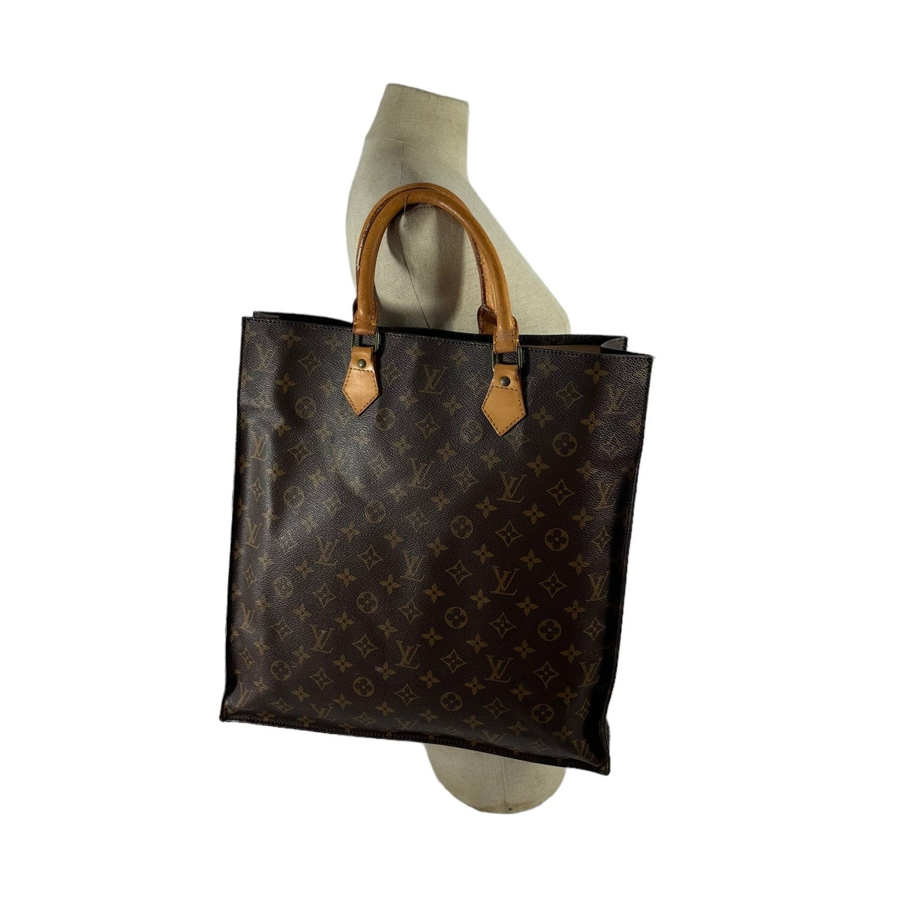 Lv monogram tote bag sales