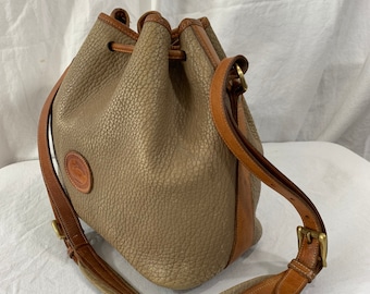 Dooney and bourke deals vintage drawstring bucket bag