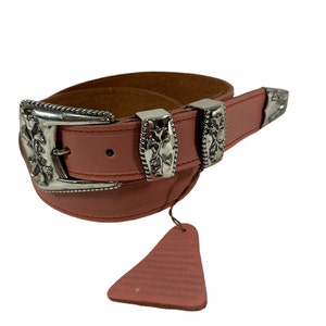 Avion Leather Belt - Etsy display picture 1