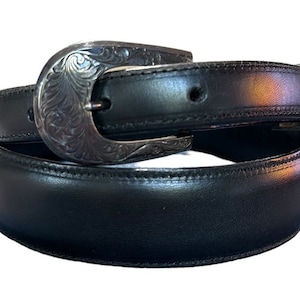 Vintage Denim Leather and Stones Belt Wide Medium 80s - Etsy Vintage Denim Leather and Stones Belt Wide Medium 80s - Etsy