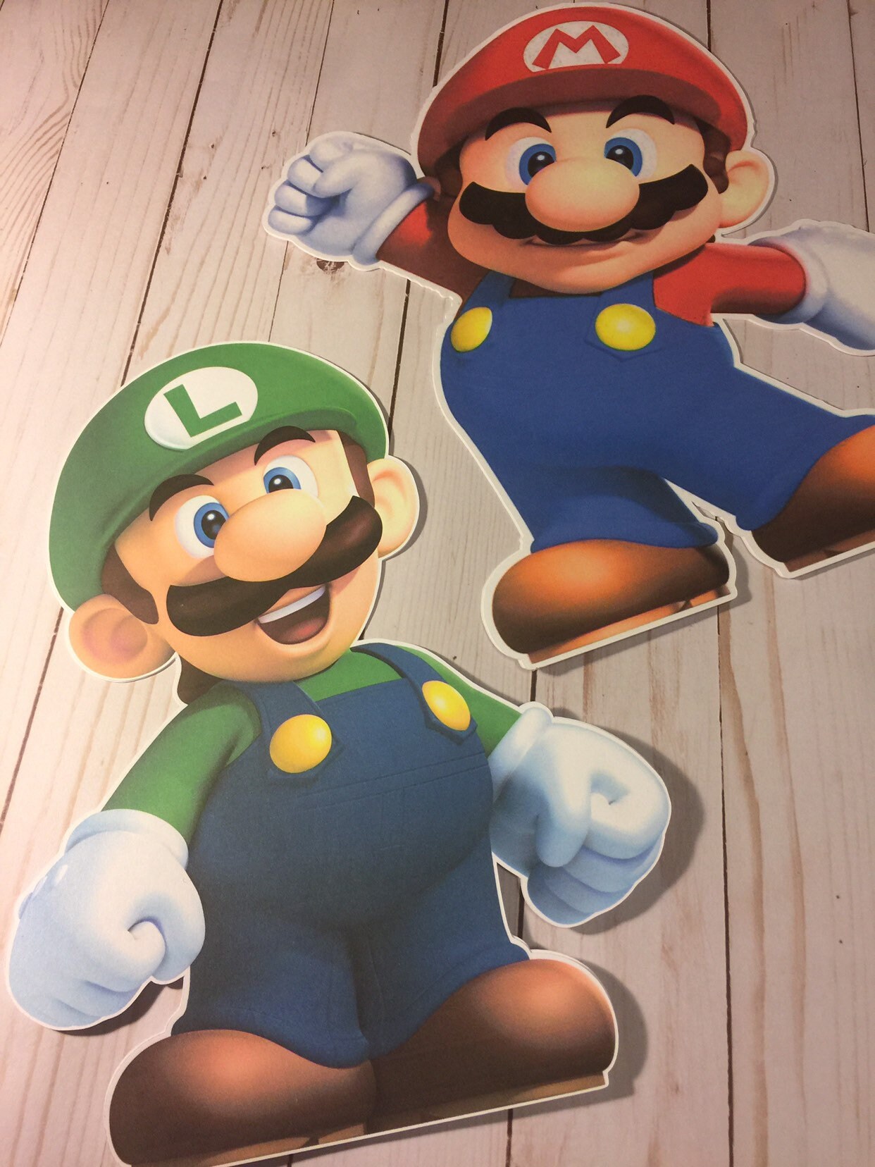 Super Mario 12 Cutout Qty: 1 | Etsy