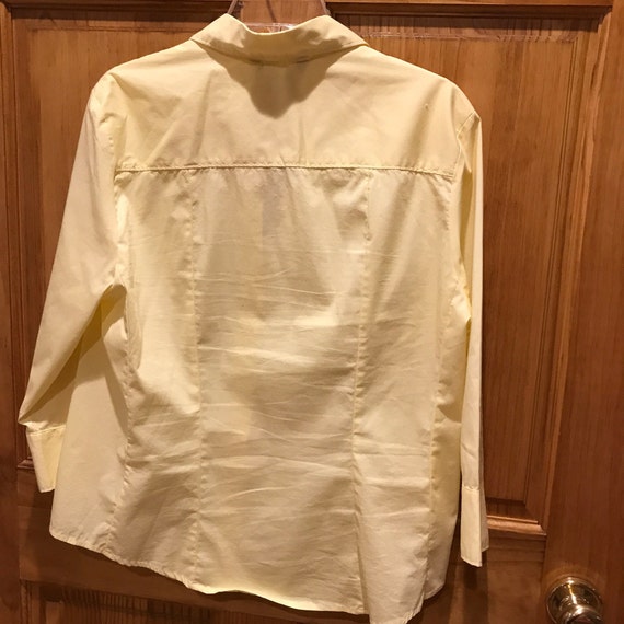 Lt. Yellow Blouse, Shirt or Top, Size XL 16 / 18,… - image 2