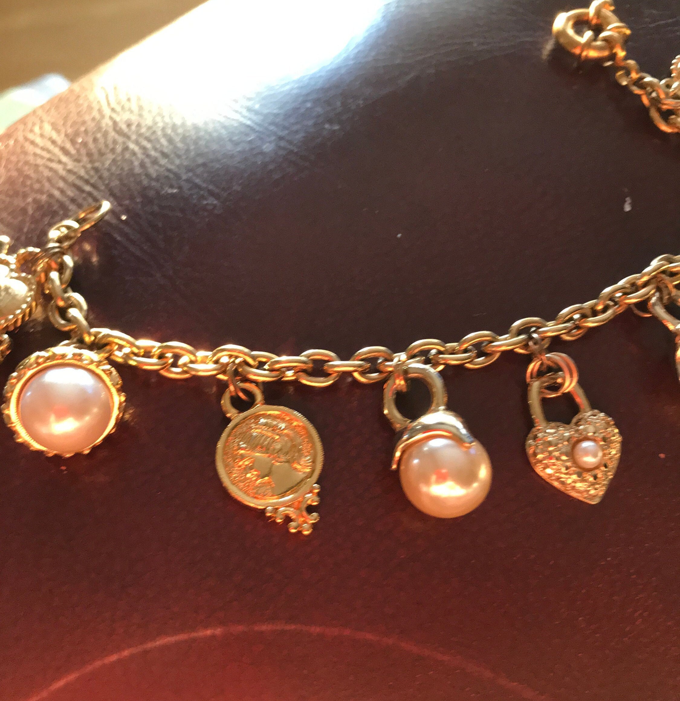 ブレスレット DG faux pearl gold-plated bracelet DG faux pearl gold-plated bracelet in gold - Dolce Gabbana