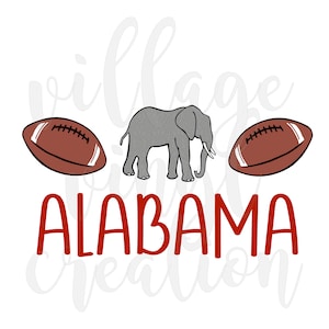 Alabama PNG file download for Sublimation, DTF, etc