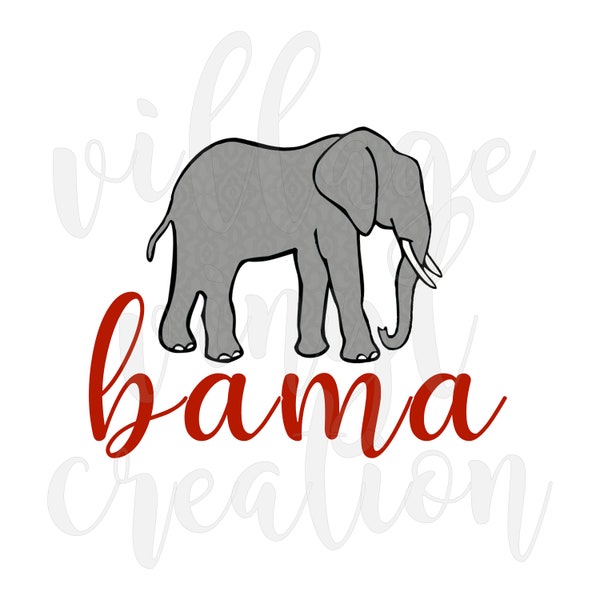 Bama Alabama PNG file download for Sublimation, DTF, etc