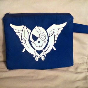 Blue Rogues zipper pouch