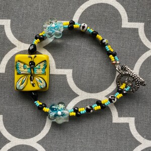 Beaded Butterfly Bracelet