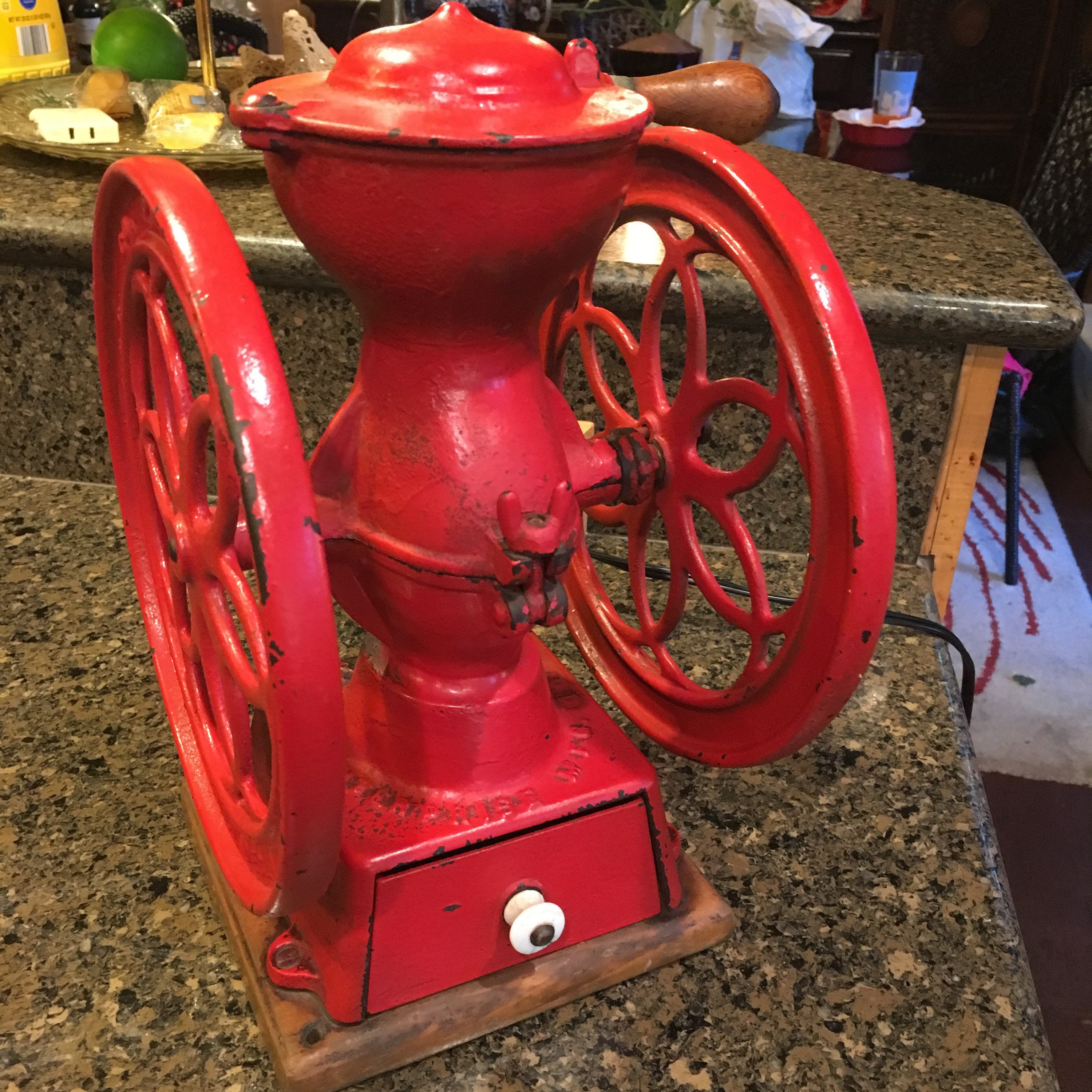 Original 1873 Coffee Grinder from Enterprise Mfg in Etsy