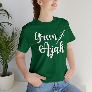 Green Ajah WoT Aes Sedai | Unisex Jersey Short Sleeve Tee