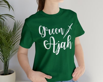 Green Ajah WoT Aes Sedai | Unisex Jersey Short Sleeve Tee