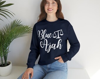 Blue Ajah Aes Sedai WoT | Unisex Heavy Blend™ Crewneck Sweatshirt