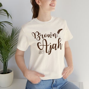 Brown Ajah WoT Aes Sedai | Unisex Jersey Short Sleeve Tee