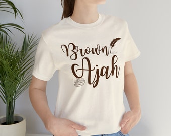 Brown Ajah WoT Aes Sedai | Unisex Jersey Short Sleeve Tee