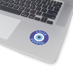 Greek Voodoo Evil Eye My Big Fat Greek Wedding Movie | Kiss-Cut Sticker