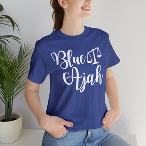 Blue Ajah WoT Aes Sedai | Unisex Jersey Short Sleeve Tee