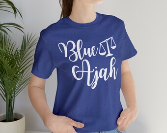 Blue Ajah WoT Aes Sedai | Unisex Jersey Short Sleeve Tee