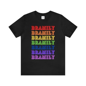 Bramily | Brandi Carlile Fan | Unisex Jersey Short Sleeve Tee