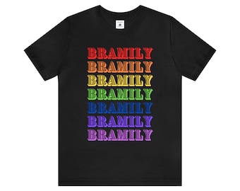 Bramily | Brandi Carlile Fan | Unisex Jersey Short Sleeve Tee
