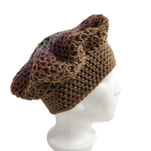 Wool Beret Beanie Hat multicolor