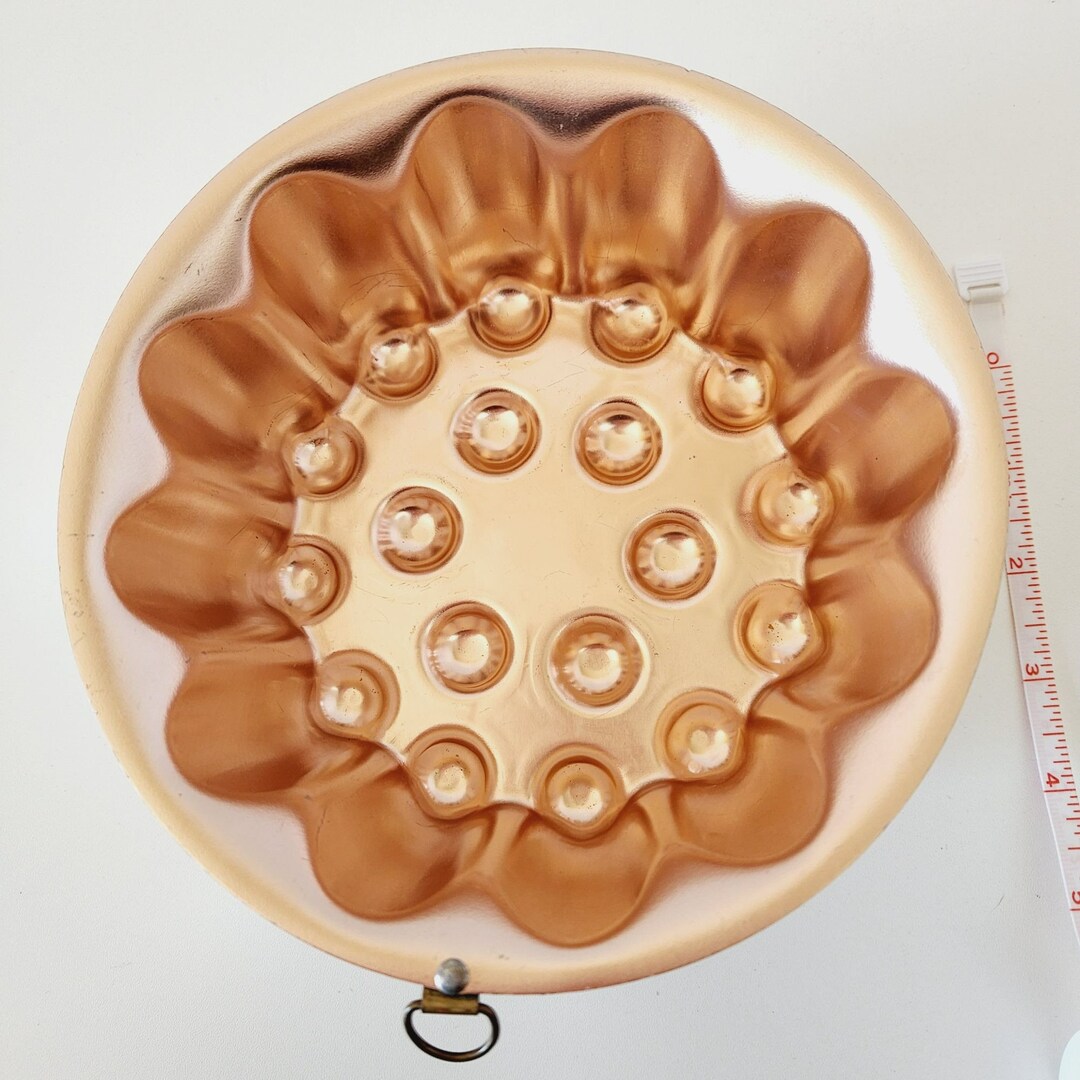 Vintage Copper Jello Mold Wall Decor Etsy