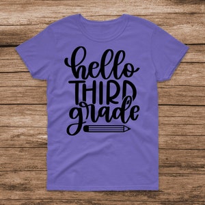 Hello 3rd Grade Shirt