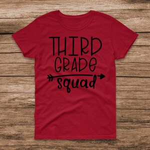 3rd Grade Squad Shirt