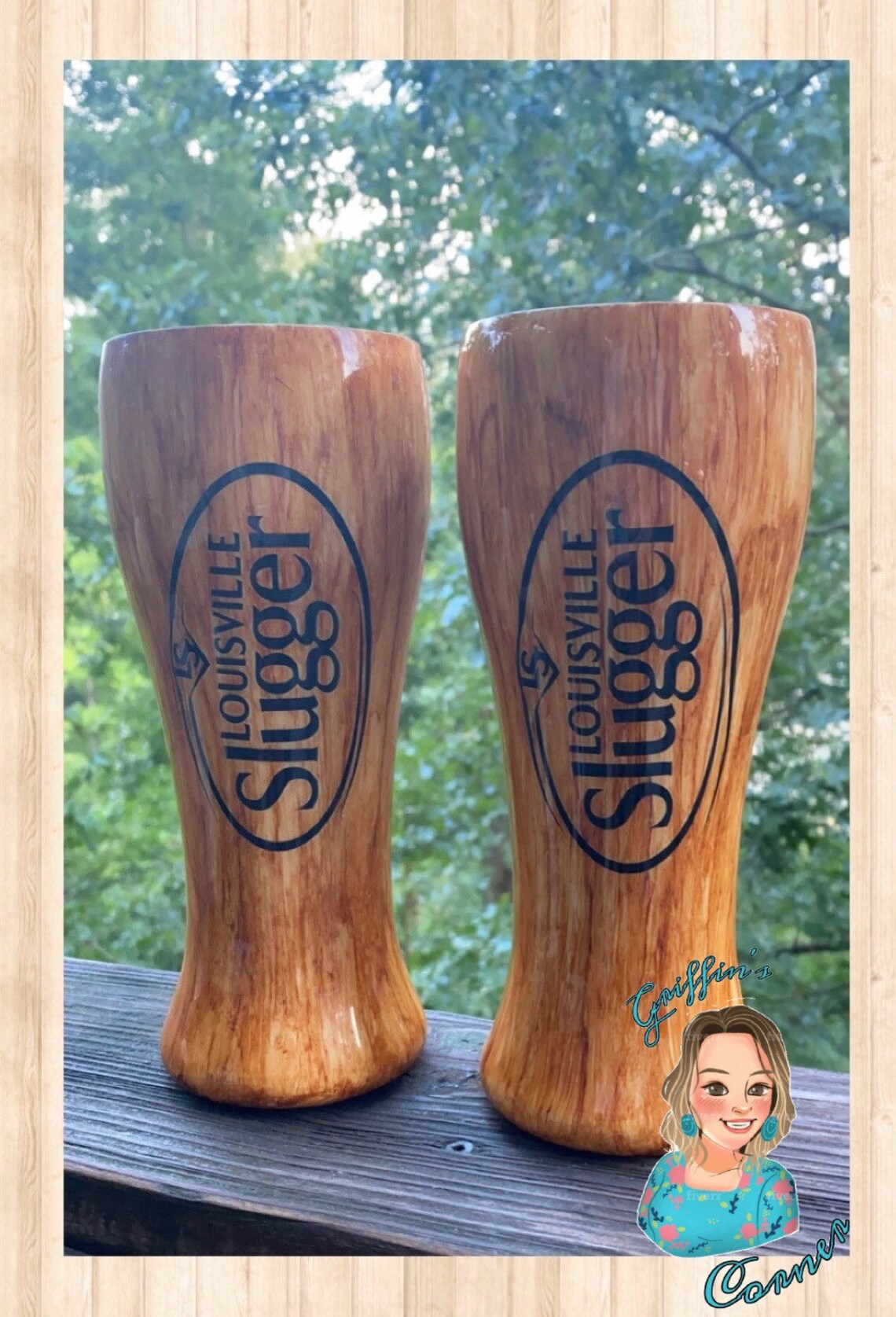 Baseball bat beer stein Etsy