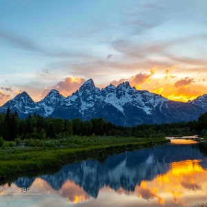 Grand Teton 3 Horizontal Photograph