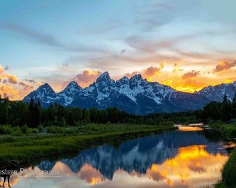 Grand Teton 3 Horizontal Photograph