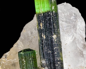 Tourmaline Mineral Vertical Photograph