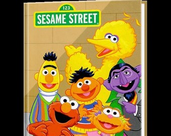 Download Sesame Street Coloring Book Etsy