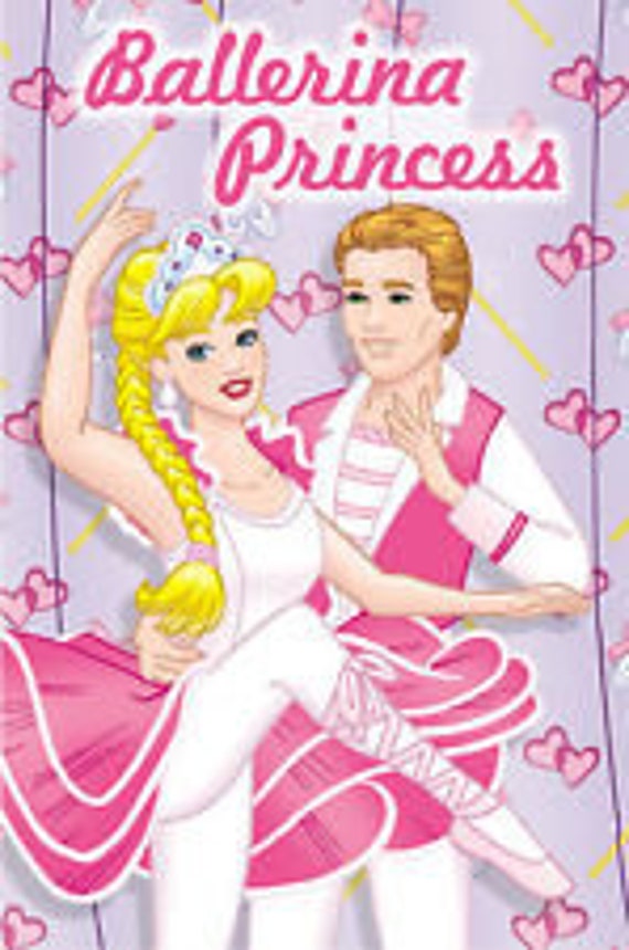 SPANISH VERSION Ballerina Princess Personalized Book, Fast Shipping!