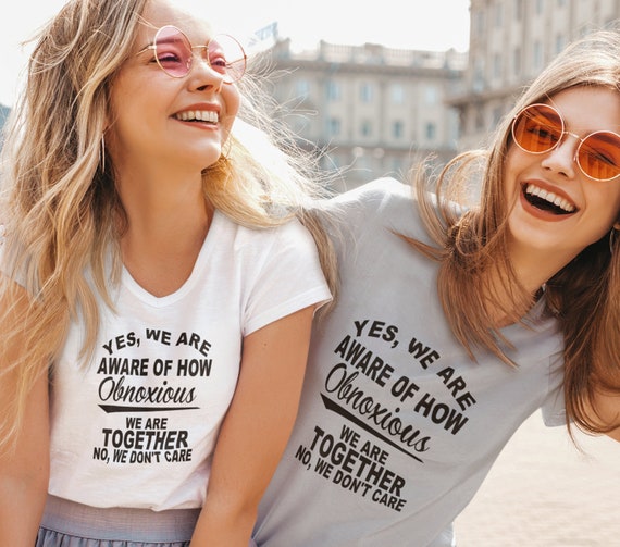 Yes, we are aware how obnoxious we are together, No, we don't care!  FAST SHIPPING!