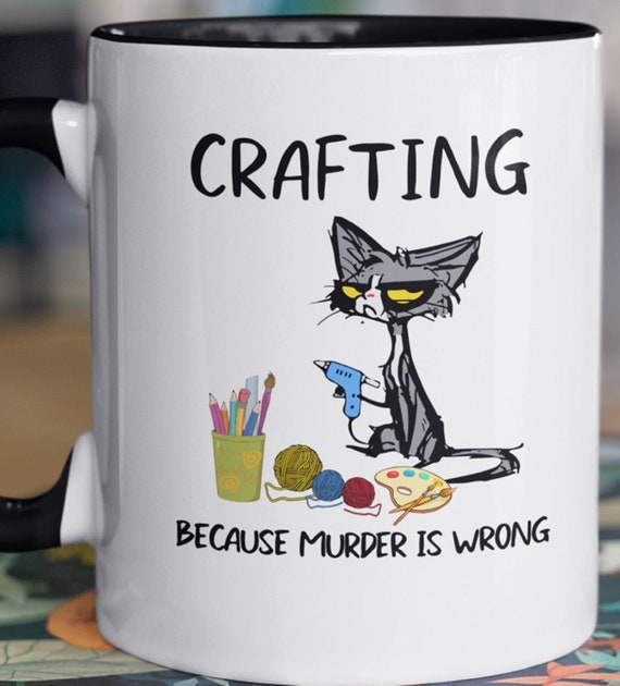 Fun mug for your crafting friends!